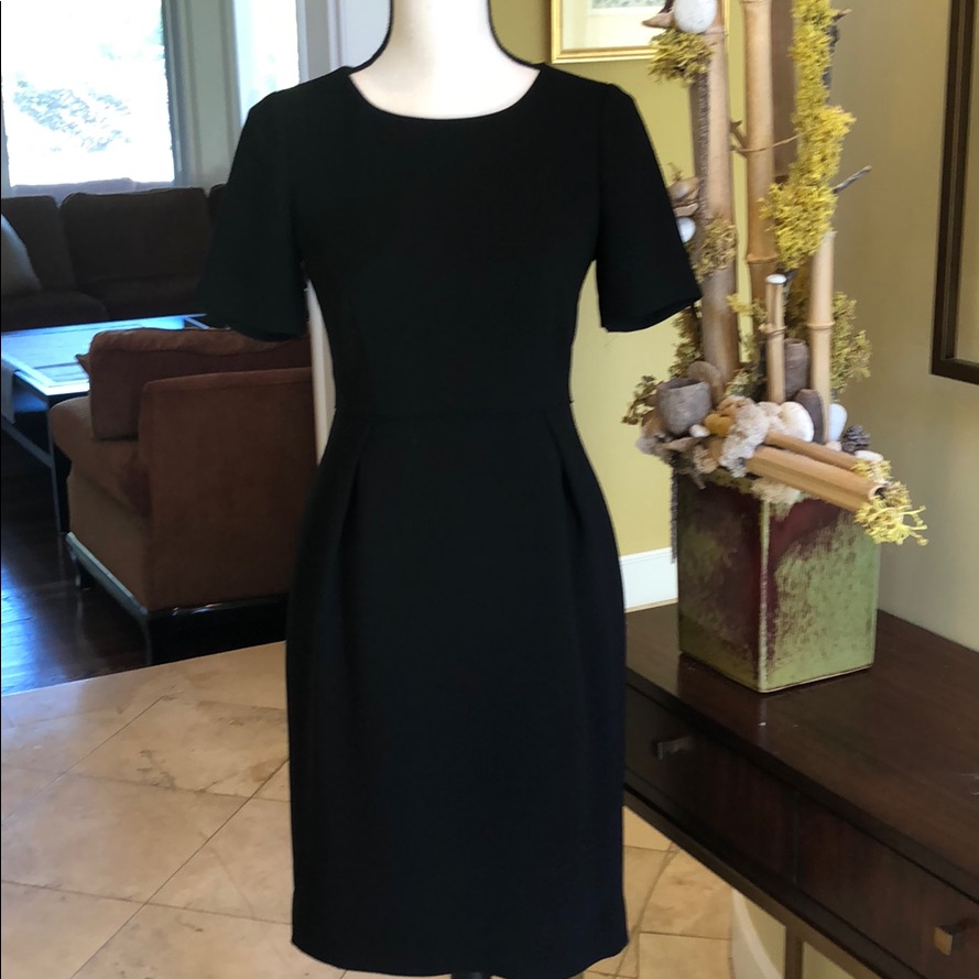 J. Crew Short Sleeve Crepe Dress Size 0